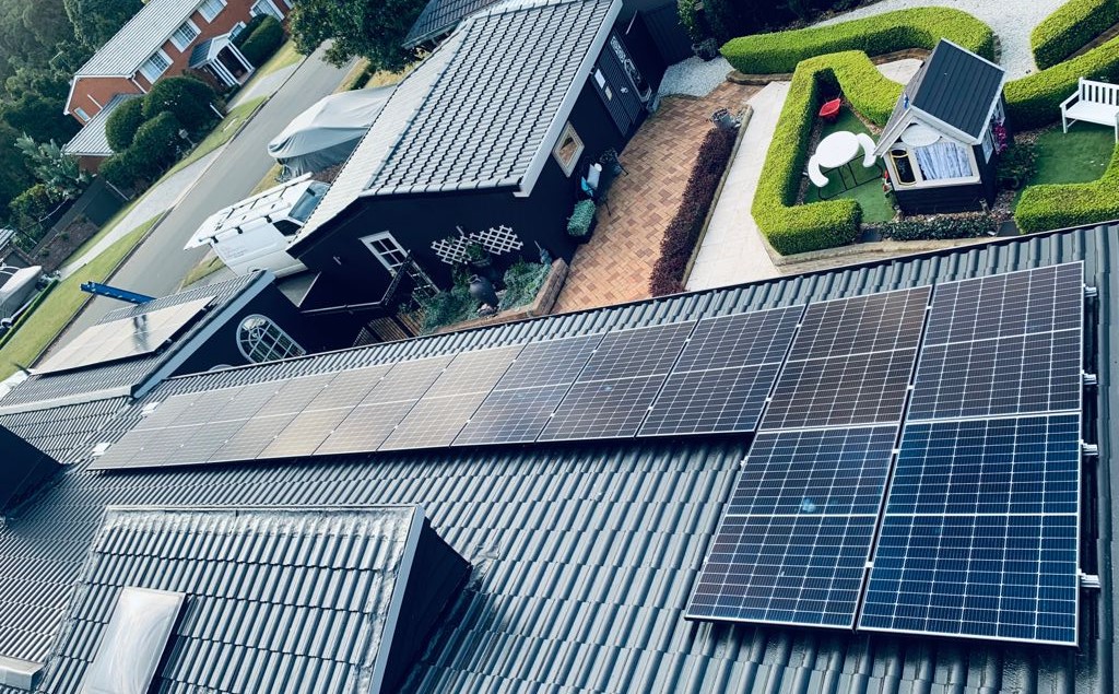 Castle Hill home gets Solar Panels