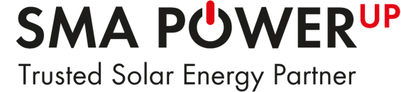 SMA Power Up Solar Energy Partner logo