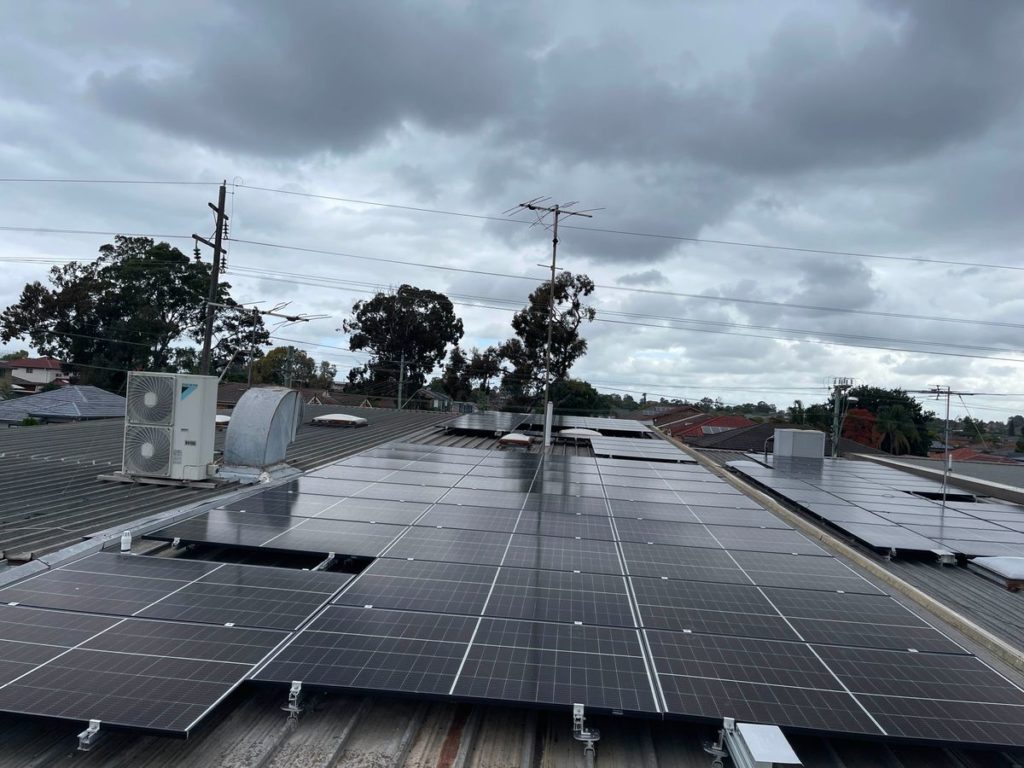 canley heights commercial solar installation